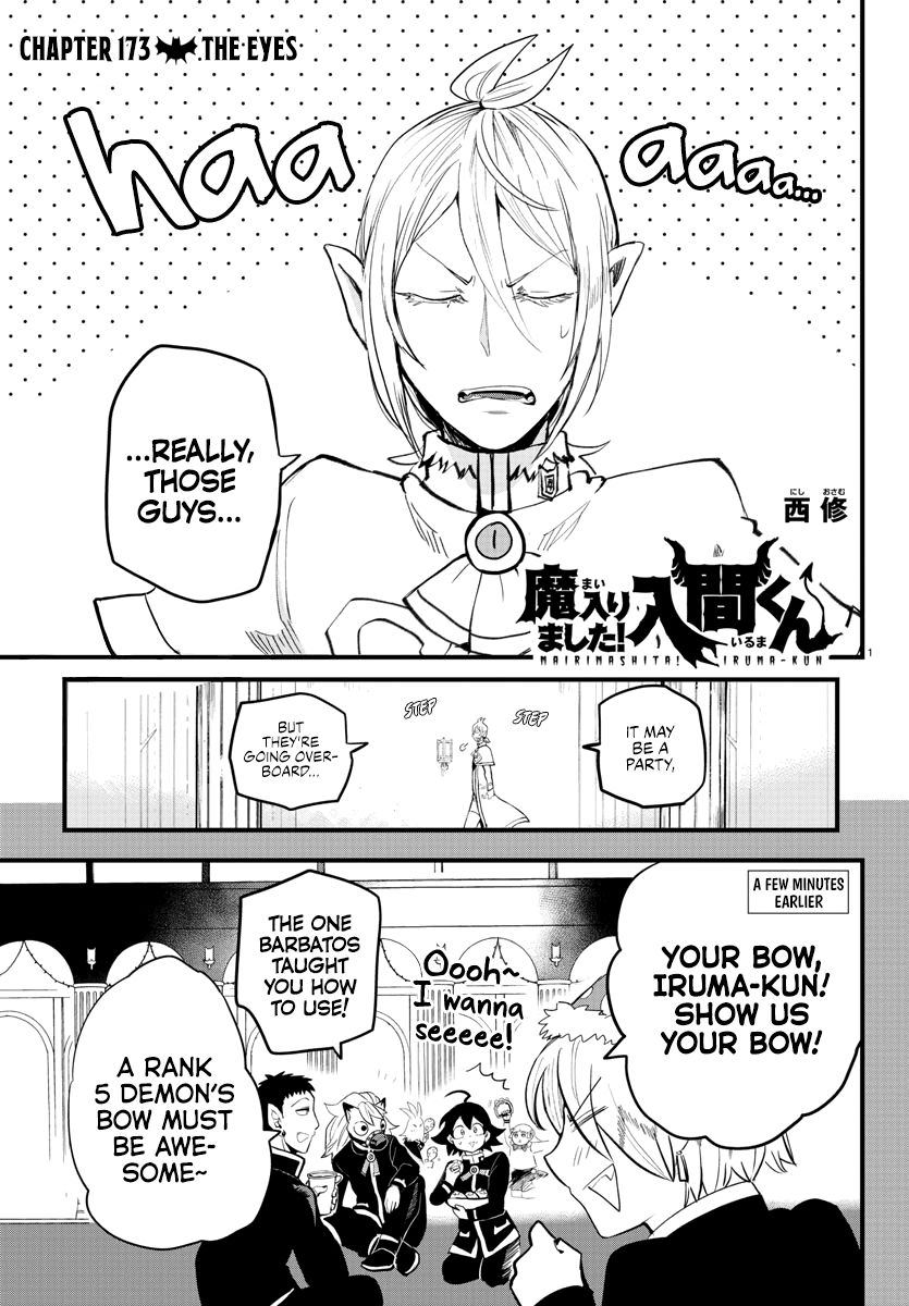 Welcome to Demon School! Iruma-kun, Chapter 173 image 01